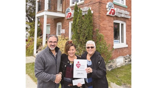 Loterie Voyage de la Fondation du CSSS du Val-Saint-François du mois d’octobre