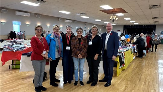 Un succès pour expo-vente pour le Cercle des Fermières