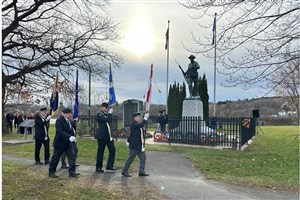 La région célèbre le jour du Souvenir