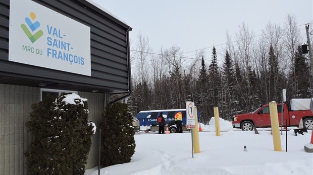 L’écocentre du Val-Saint-François ouvrira quatre samedis cet hiver