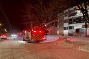 Début d’incendie sur la rue Watopéka à Windsor