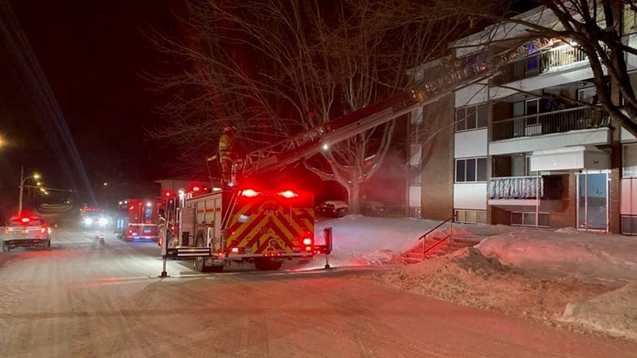 Début d’incendie sur la rue Watopéka à Windsor