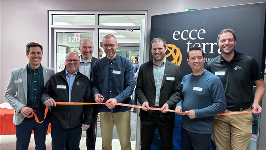 Ecce Terra inaugure ses nouveaux bureaux à Windsor