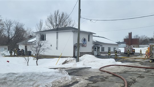 Un incendie endommage une partie du bâtiment intérieur de la salle des chevaliers de Colomb de Danville